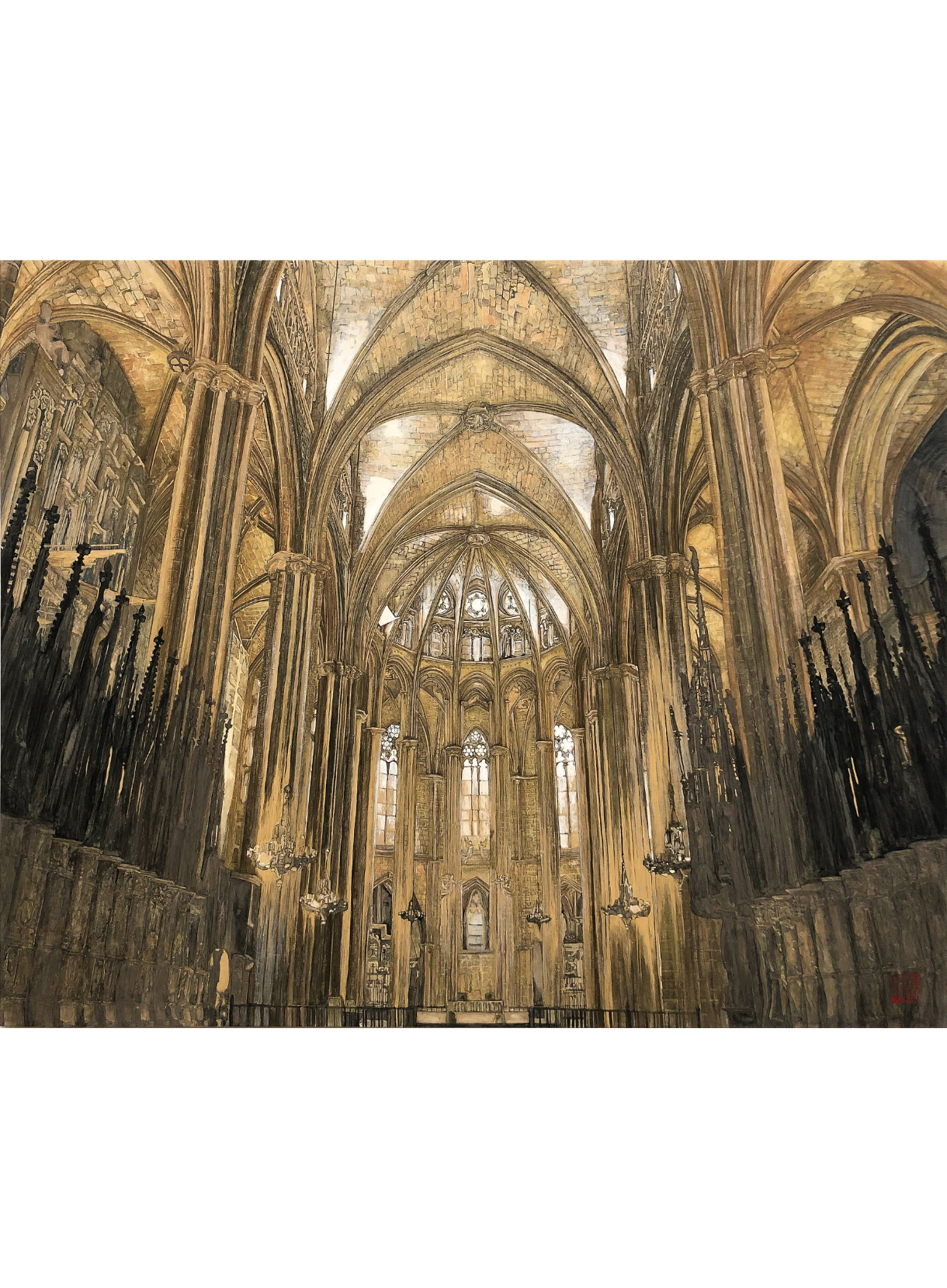 三森麻理亜《Barcelona Cathedral》