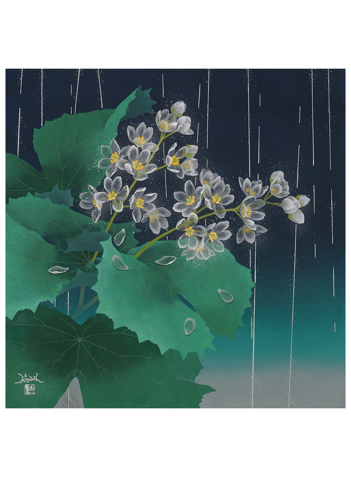 髙橋浩規《神秘の花 ＜山荷葉＞ / The Mysterious Flower – Sankayo, the Skeleton Flower》