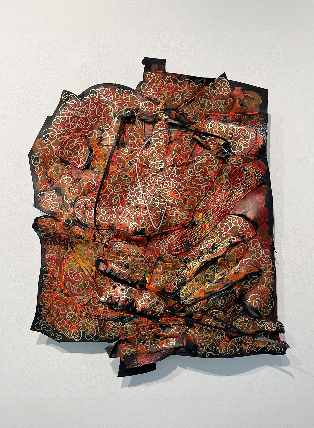 UMEHARA KAZUHIRO《Asemic Painting Glove》