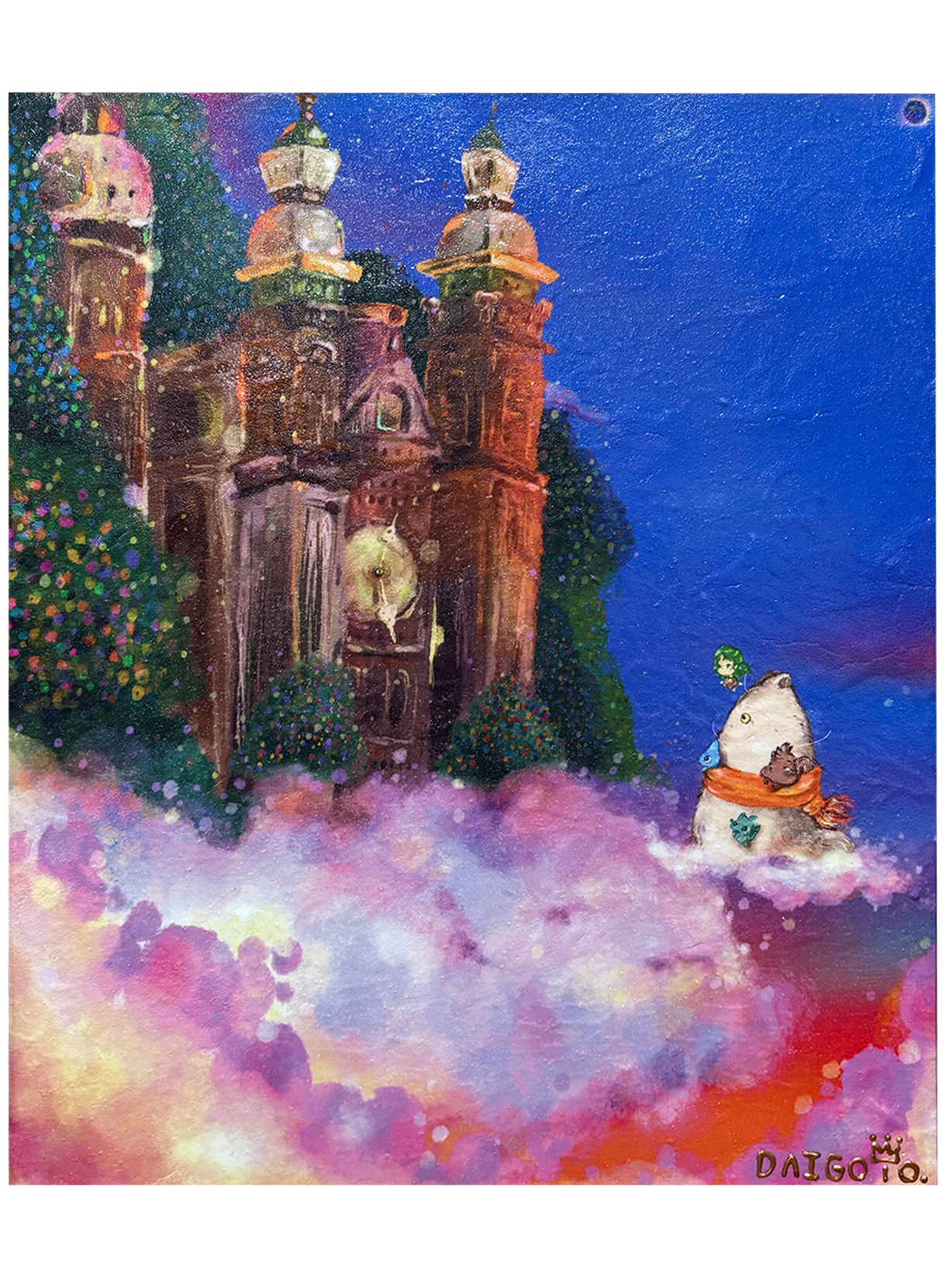 後藤大 / DAI GOTO.《天と地を結ぶ古時計 / THE ANCIENT CLOCK THAT CONNECTS HEAVEN AND EARTH》