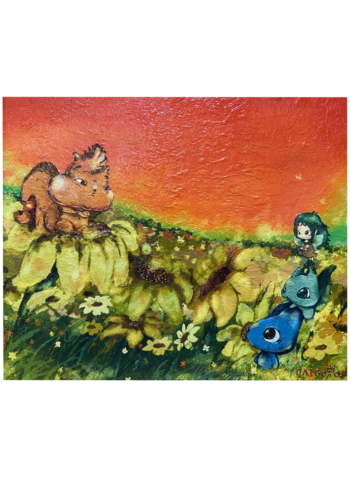 後藤大 / DAI GOTO.《炎の精霊 ひまる / THE PYRIC SOUL》